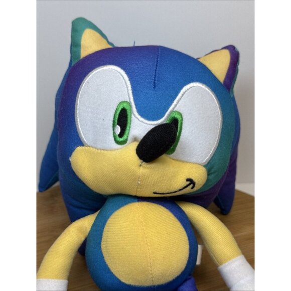 Sonic The Hedgehog Gradient 8” Plush SEGA Blue‎ Purple Toy Factory W/ Tags - Picture 2 of 10